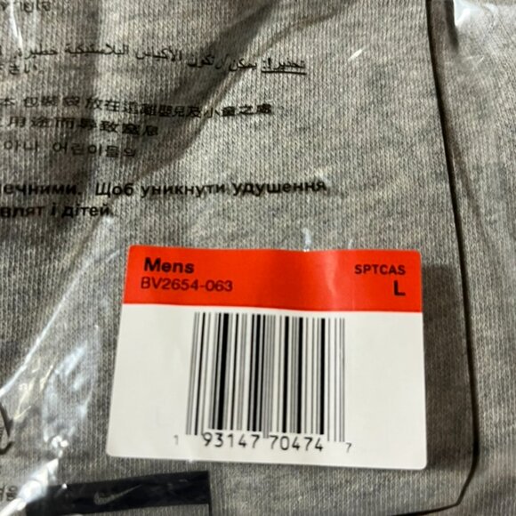 NEW with Tags NSW Club Fleece Pullover Hoodie in Grey - Picture 5 of 6